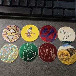 Assorted Vintage 90s Pog Lot